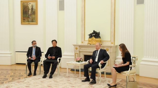 مسکو: طرح رای عدم اعتماد به عمران خان انتقام آمریکا از وی برای سفر به مسکو بود