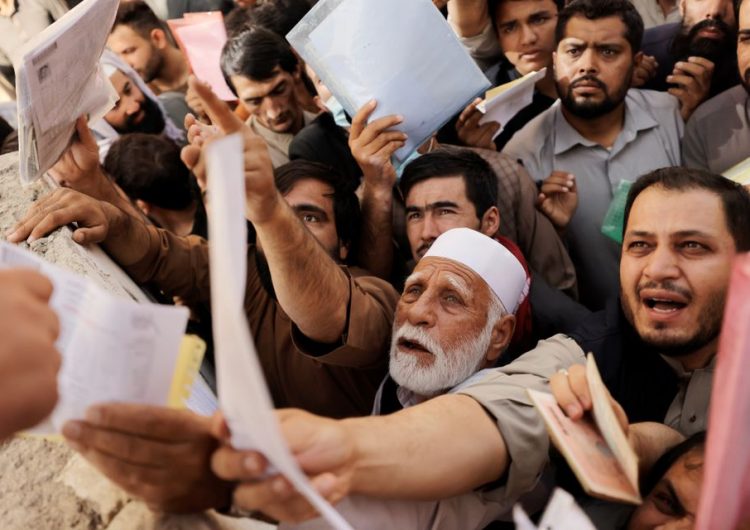 روند توزیع پاسپورت در کابل شروع نشده بسته شد