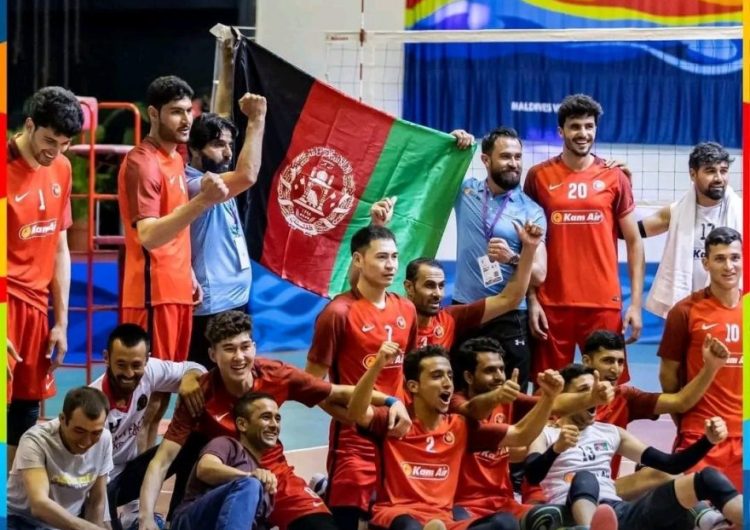 پیروزی تیم ملی والیبال افغانستان در مقابل مالدیف