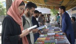 آغاز سال‌جدید و افتتاح نمایشگاه کتاب در شهر کابل