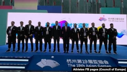 دو گروه از ورزشکاران افغان در رقابت های آسیایی چین اشتراک می کنند